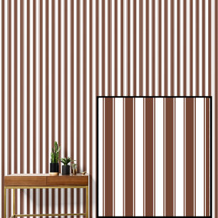 Papier Peint Grandes brunes et blanches