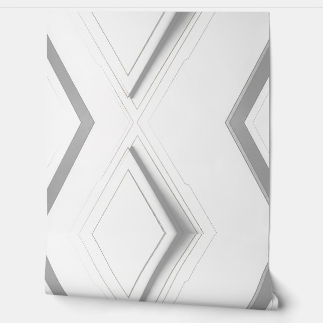 Papier Peint Gray Symmetry (Déroulement)