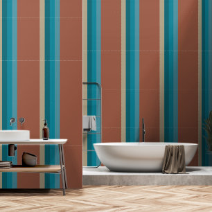 Papier Peint Gris de pierre Cool bleu Aqua Brown rouille