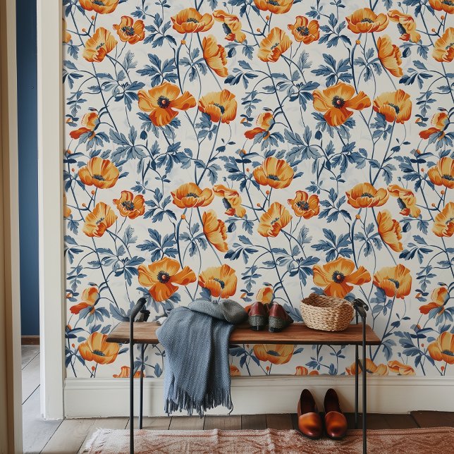 Papier Peint Gros pavois de Californie Art Nouveau (Créateur téléchargé)