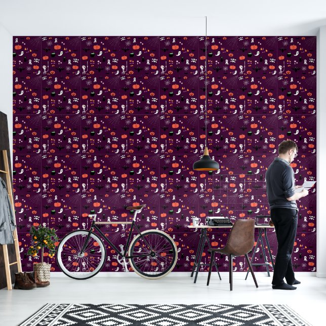 Papier Peint Halloween (Salon)