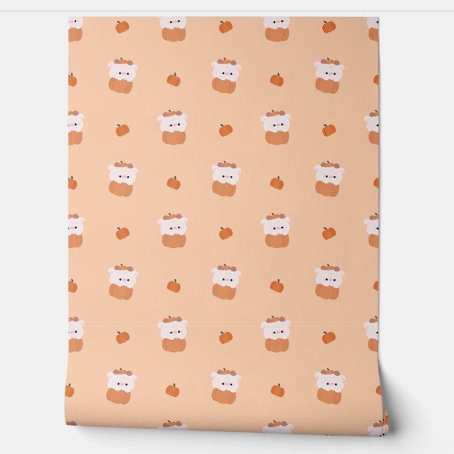 Papier Peint Halloween de la vache (Déroulement)