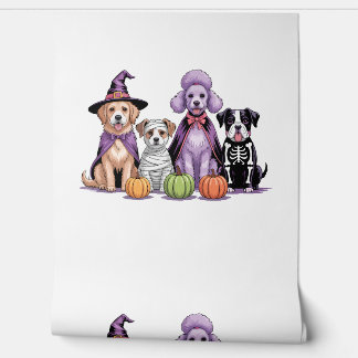 Papier Peint Halloween Squad Dog
