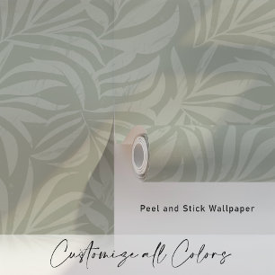 Papier Peint Harmonie Feuille Sereine