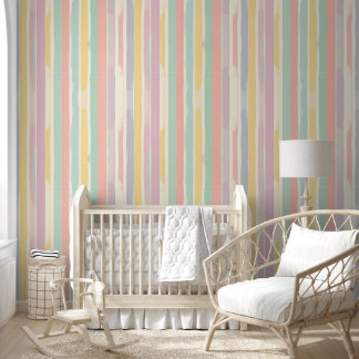 Papier Peint Harmonie Pastel Stripes