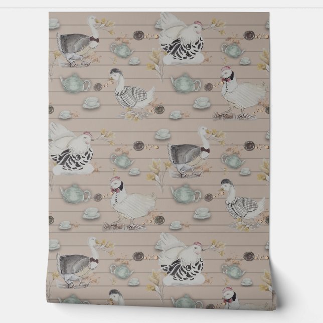 Papier Peint Haute Couture Print Kidsroom (Déroulement)