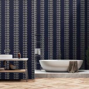Papier Peint Heritage Luxe (Indigo + Terre) Luxe