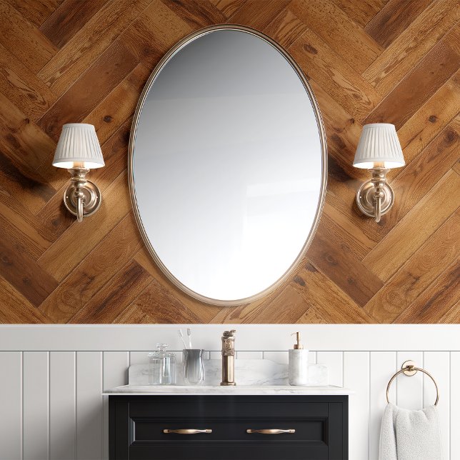 Papier Peint Herringbone de chêne doré (Créateur téléchargé)