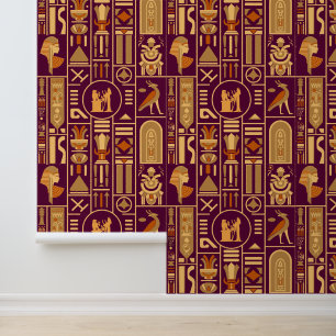 Papier Peint Hiéroglyphes égyptiens