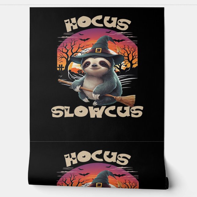 Papier Peint Hocus Slowcus Amateurs de fentes Halloween tee tee (Déroulement)