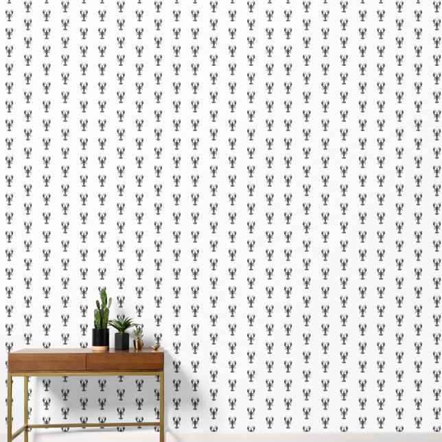 Papier Peint Homards noirs (Couloir)