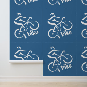 Papier Peint I BIKE couleur personnalisée