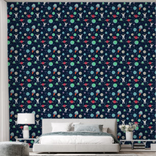 Papier Peint Illustration de motif spatial