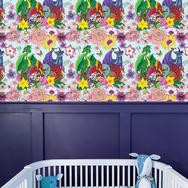 Papier Peint Imaginaire de nid de bébé dragon (Créateur téléchargé)