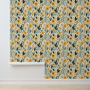 Papier Peint Imaginaire floral de Boho