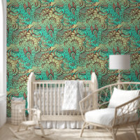 Imaginaire Paisley Ornements Motif sans soudure 10