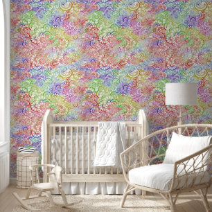 Papier Peint Imaginaire Paisley Ornements Motif sans soudure 7