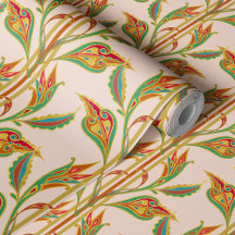 Imaginaire Vin de rouge, vert, feuilles d'or sur r