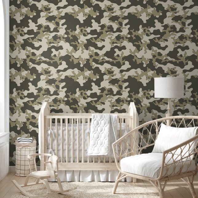 Papier Peint Impression Camo (Enfants)