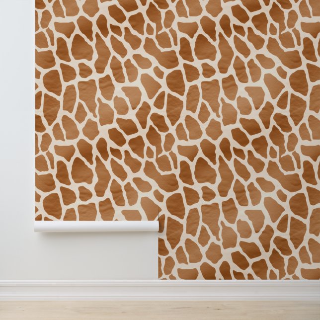 Papier Peint Impression Chic Giraffe (Application)