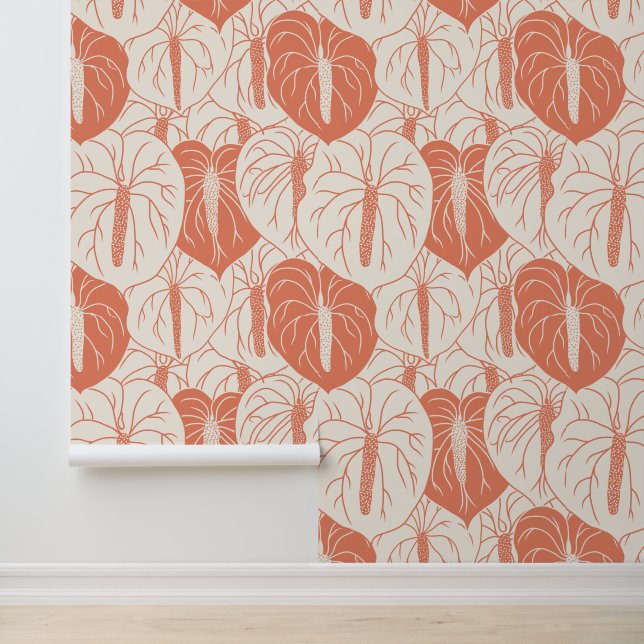 Papier Peint Impression d'aloha tropicale (Application)