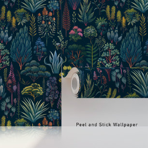 Papier Peint Jardin botanique de minuit