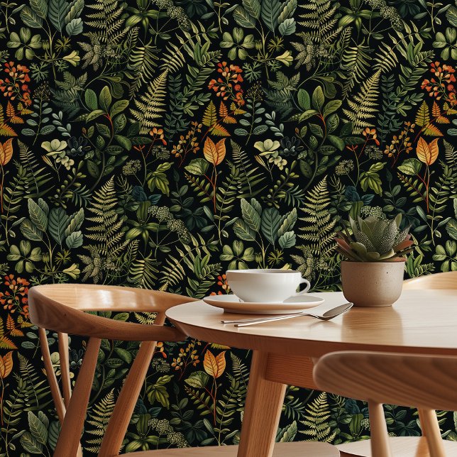 Papier Peint Jardin botanique de minuit (Créateur téléchargé)