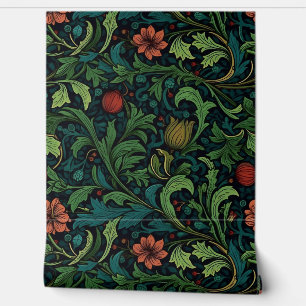 Papier Peint Jardin botanique Morris d'hiver