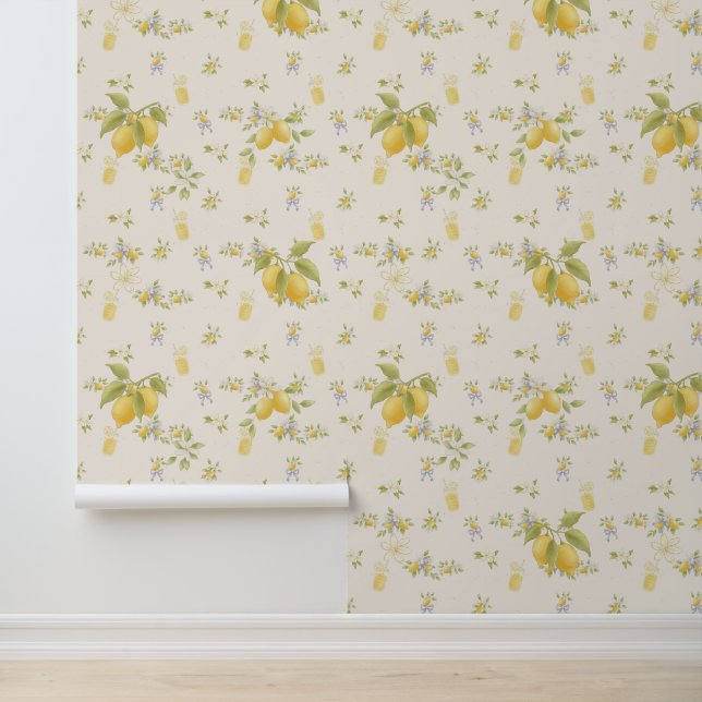 Papier Peint Jardin de citron avec souris (Application)