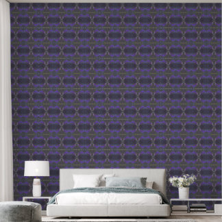 Papier Peint Jardin Floral Violet