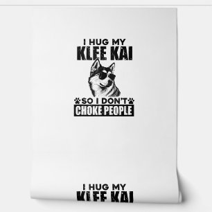 Papier Peint J'Embrasse Mon Klee Kai Donc Je Ne Choque Pas Les 