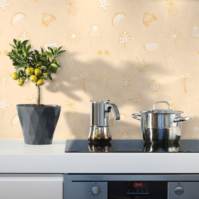 Papier Peint Joli été Love Beach Amusement (Créateur téléchargé)