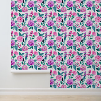 Papier Peint Joli rose rose rose rose motif
