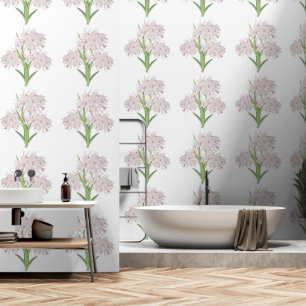 Papier Peint Jolie orchidée rose Fleur Texturé Floral
