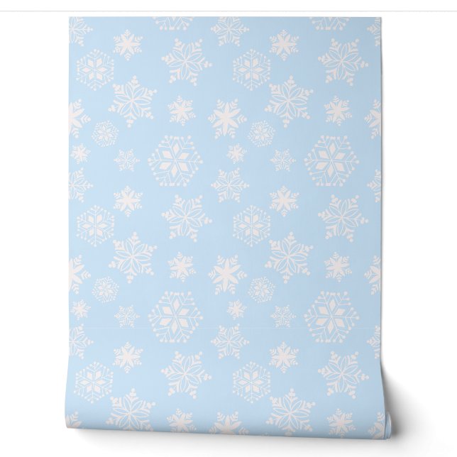 Papier Peint Jour de neige (Déroulement)