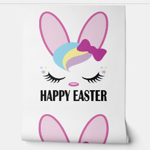 Papier Peint Joyeux Pâques Jour Funny Oeufs Rabbit Drôle T-shir