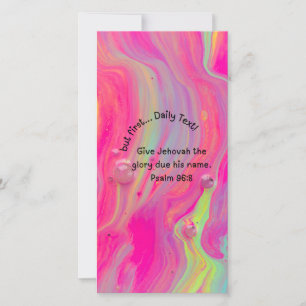 Papier peint JW Pink Phone avec carte texte 2025 A