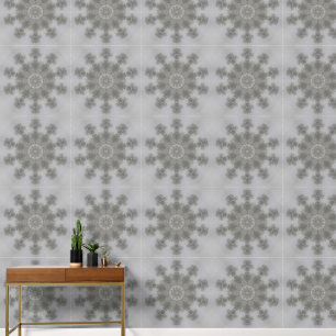 Papier Peint Kaleidoscope de Grey Foggy Skyline