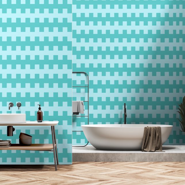 PAPIER PEINT KIKKA (Salle de bain)