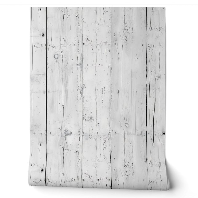 Papier Peint Lambris de bois rustique 7 (Déroulement)