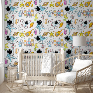 Papier Peint L'astronaute Life Kid's Nursery