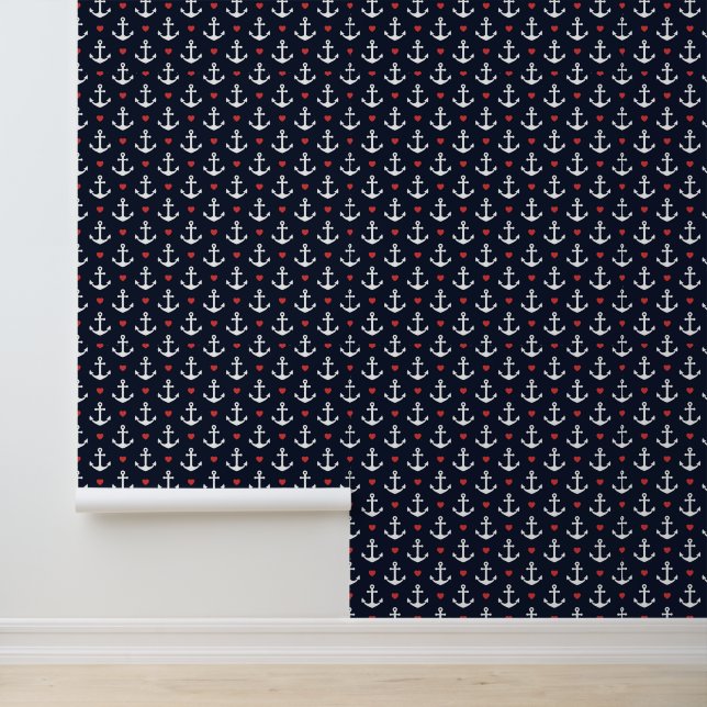 Papier Peint Les Patters de Hearts et Anchor (Application)