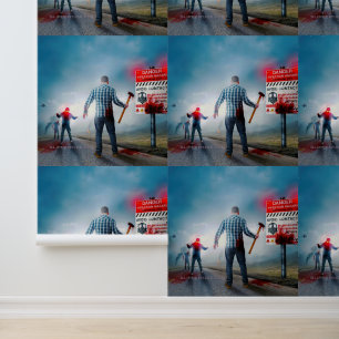 Papier Peint Les zombies aux yeux lumineux de SlipperyJoe pour 