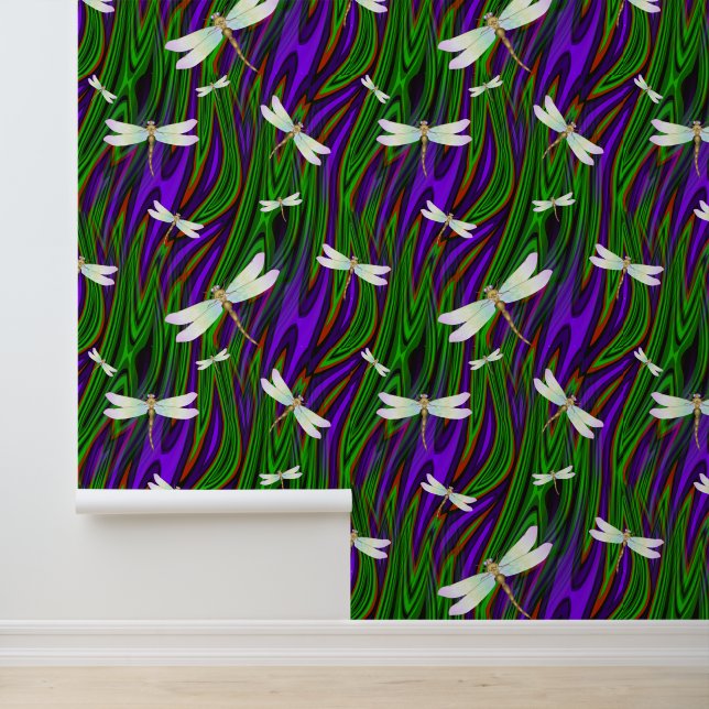 Papier Peint libellule (Application)