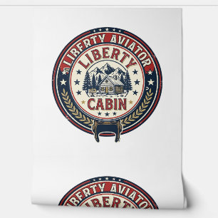 Papier Peint Liberty Aviator Patriotique Patriotique Aviation V