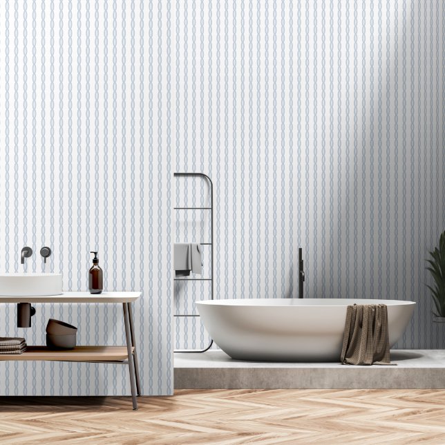 Papier Peint Lien bleu de Cerulean (Salle de bain)