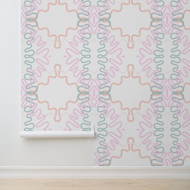 Papier peint Lignes Abstraites (Application)