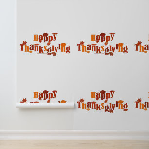 Papier Peint L'image de Thanksgiving festive et lumineuse de Sl