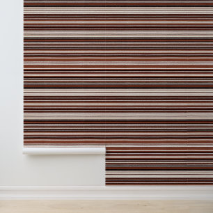 Papier Peint Linge Luxe Moderne Brown Blanc Texture Collection