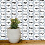 Papier Peint Logo Motif Business Powder Blue<br><div class="desc">Papier peint motif logo simple et moderne pour votre entreprise. Remplacez le logo par le vôtre. Parfait pour votre bureau,  magasin ou local,  ou pour servir de toile de fond pour un salon professionnel ou un événement promotionnel. Minimaliste et professionnel.</div>